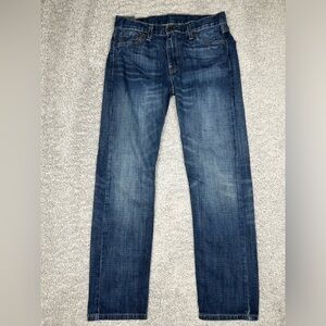 Levi's Jeans Mens 30 x 30 Slim Straight 513 Dark Wash Casual Denim Basic Classic